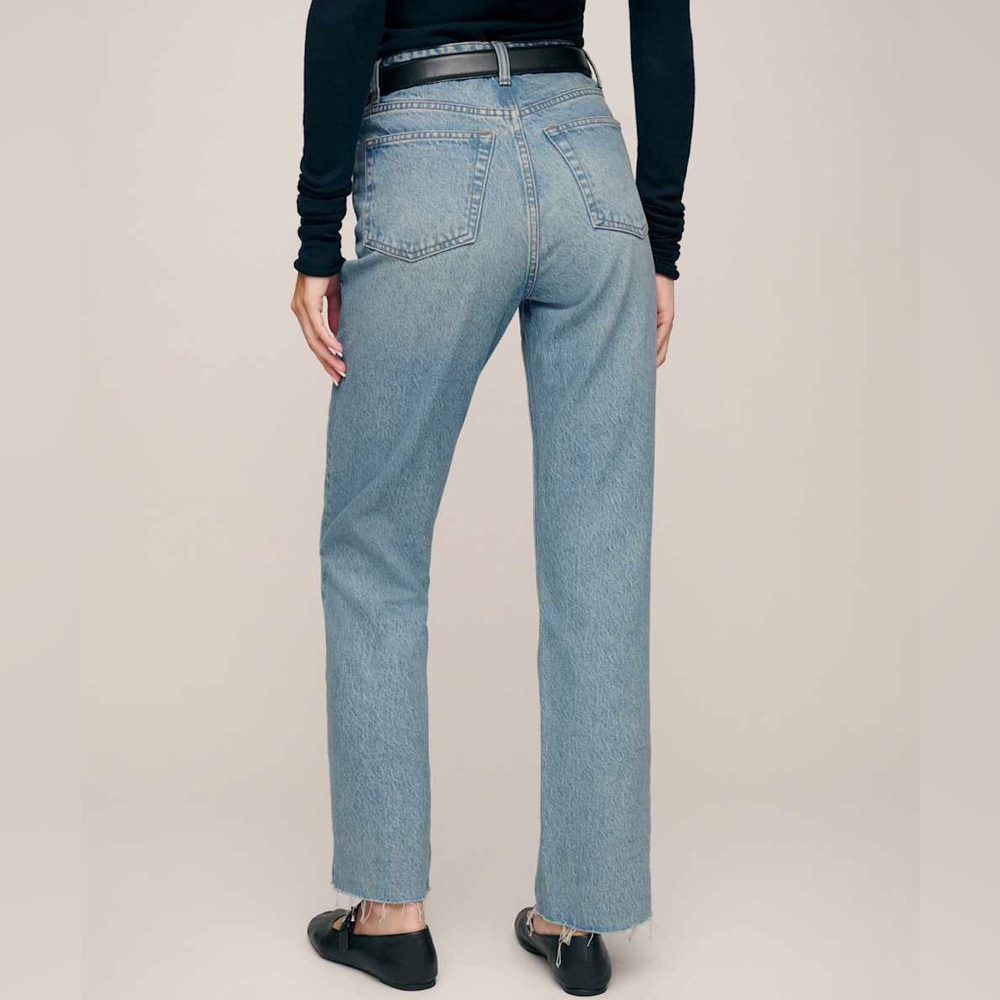 Reformation Cynthia High-Rise Straight Leg Women's Jeans